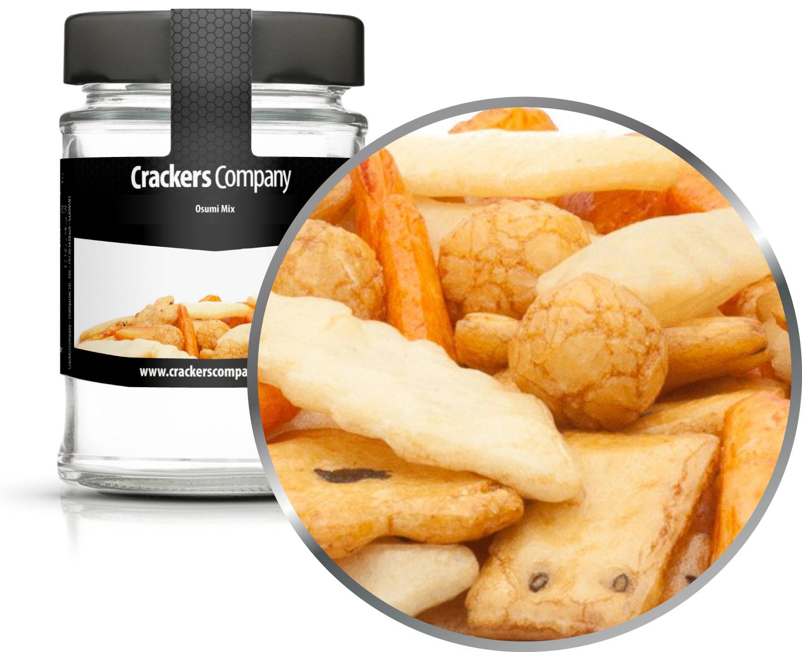 Japanische Knabbersnacks, Osumi Mix VPE mit 45 Stk. u. 40g Inhalt je Stk