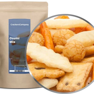 Snacks japoneses, Osumi Mix PU con 8 piezas. Ud. 250 g de contenido por pieza