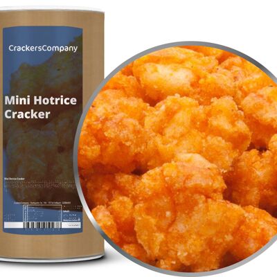 Mini cracker di riso al peperoncino, mini cracker hotrice PU con 9 pezzi. u. Contenuto di 250 g per pezzo