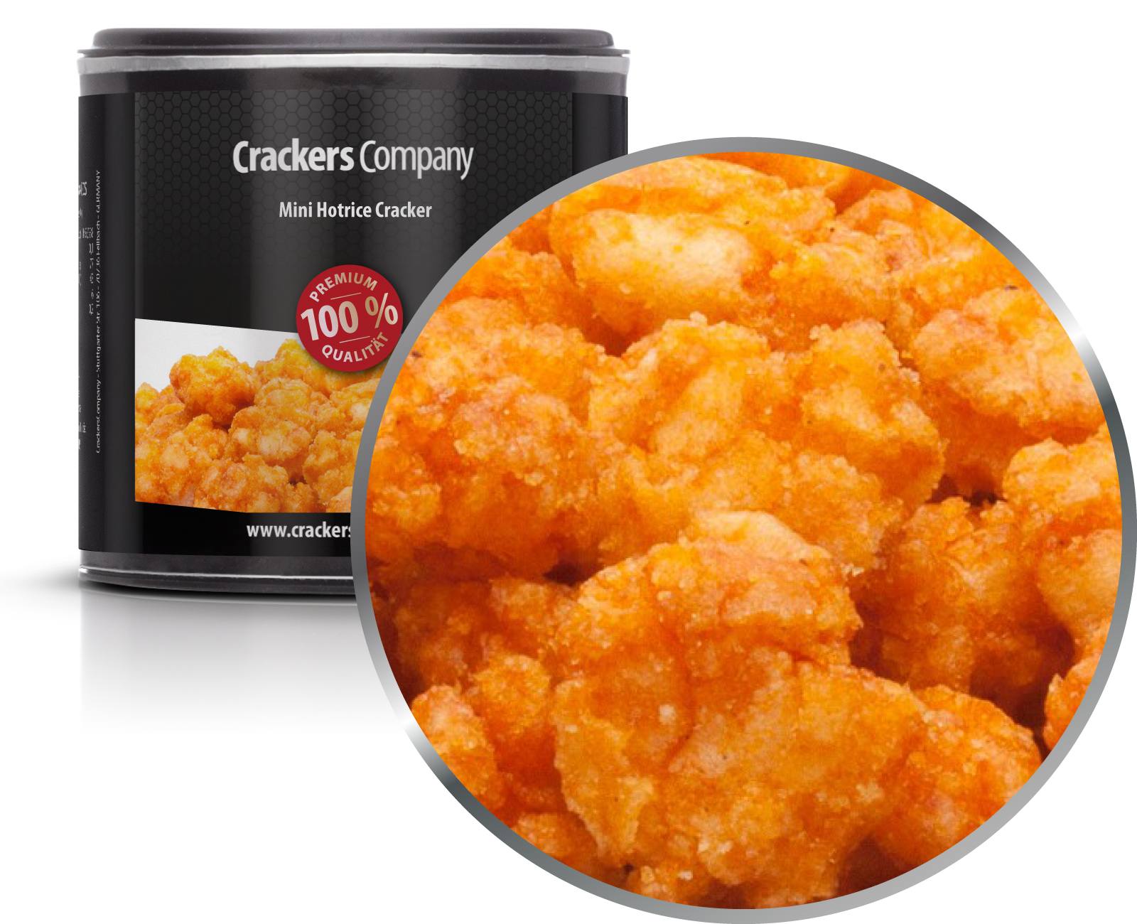 Mini Reiscracker mit Chili, Mini Hotrice Cracker VPE mit 36 Stk. u. 35g Inhalt je Stk