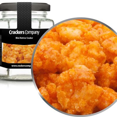 Mini cracker di riso con peperoncino, mini cracker hotrice PU con 25 pezzi. u. Contenuto 35 g per pezzo