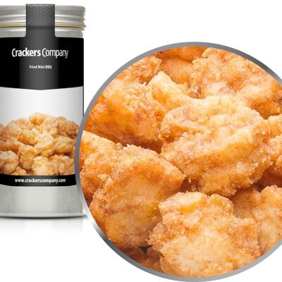 Craquelins de riz BBQ, Fried Mini BBQ PU avec 40 pièces. toi. Contenu de 35 g par pièce