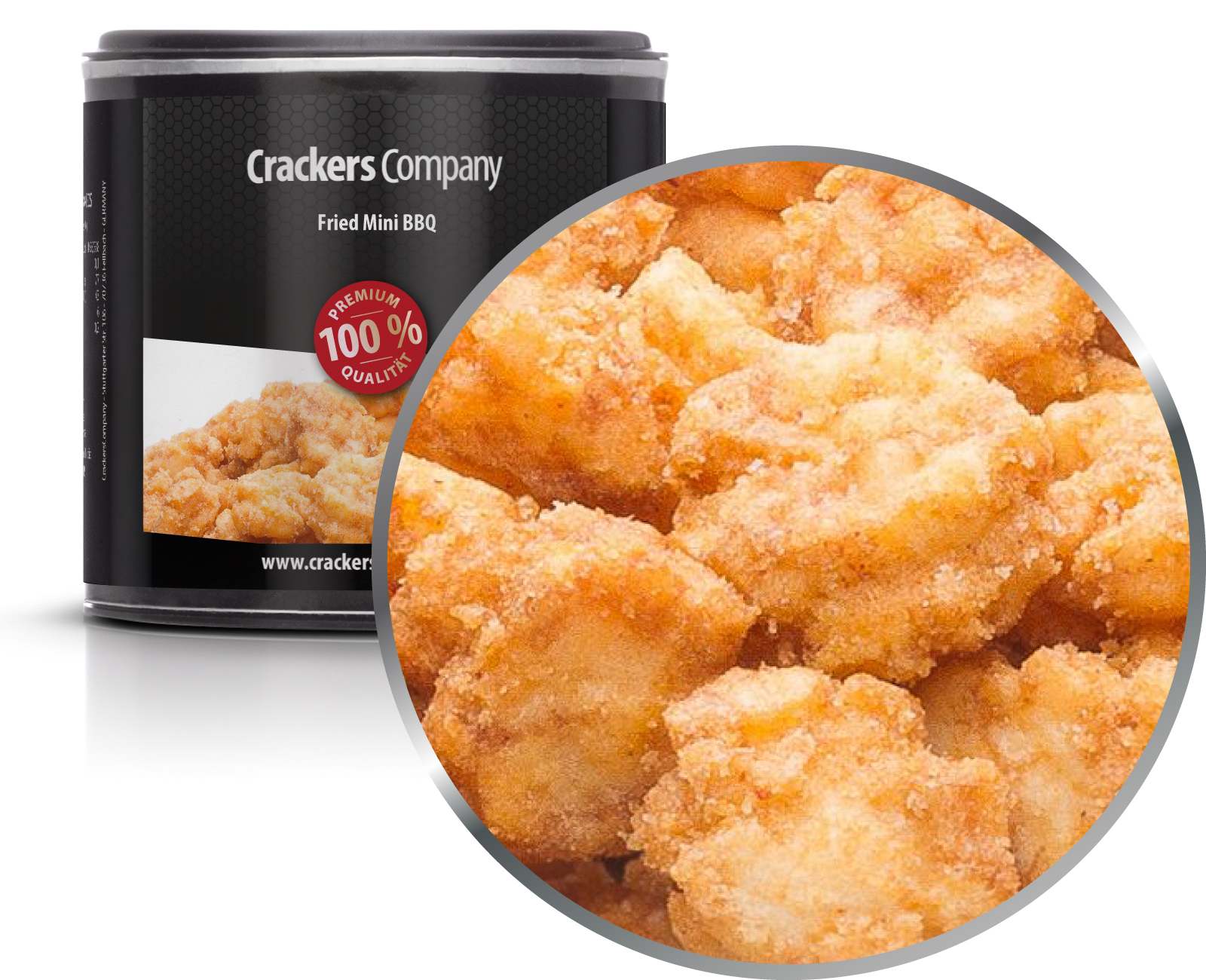 Cracker di riso BBQ, Mini BBQ fritto PU con 36 pezzi. u. Contenuto 35 g per pezzo