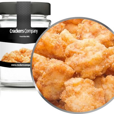 Craquelins de riz BBQ, Fried Mini BBQ PU avec 45 pièces. toi. Contenu de 35 g par pièce