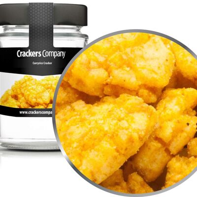 Galletas de arroz al curry, galletas de arroz al curry PU con 45 piezas. Ud. Contenido de 30 g por pieza.