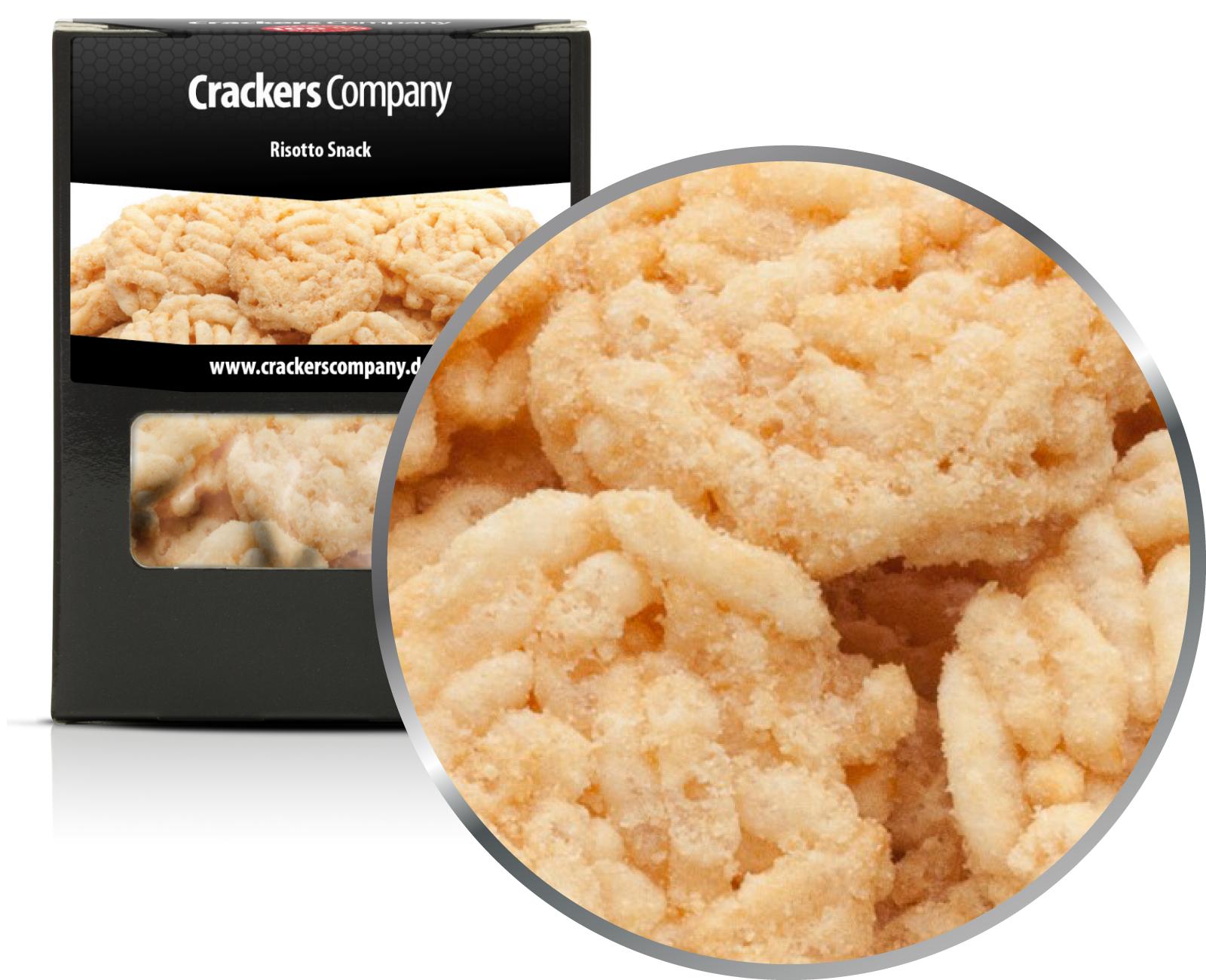 Soja Reiscracker Snack, Risotto Snack VPE mit 32 Stk. u. 20g Inhalt je Stk