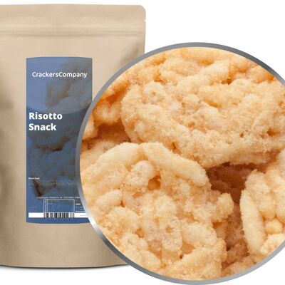 Snack di cracker di riso alla soia, snack per risotto PU con 8 pezzi. u. Contenuto 100 g per pezzo