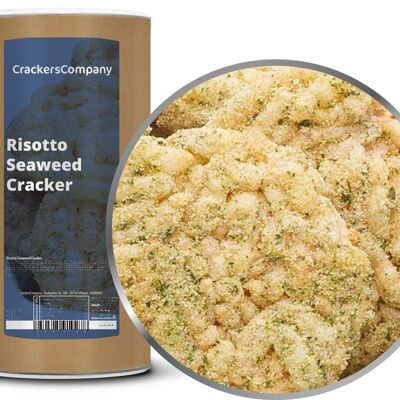 Crackers di riso alle alghe, cracker alle alghe per risotto PU con 9 pezzi. u. Contenuto di 200 g per pezzo