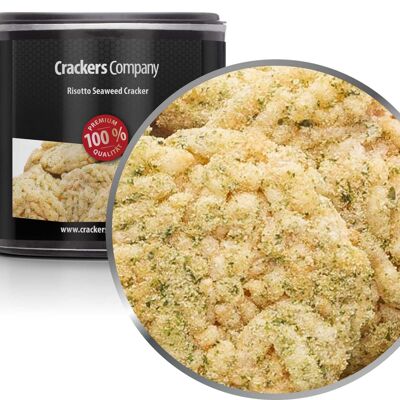 Galletas de arroz con algas, galletas de algas para risotto PU con 36 piezas. Ud. Contenido de 25 g por pieza.