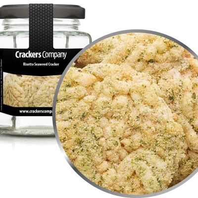 Crackers di riso alle alghe, cracker alle alghe per risotto PU con 25 pezzi. u. Contenuto di 25 g per pezzo