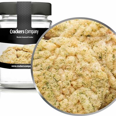 Crackers di riso alle alghe, cracker alle alghe per risotto PU con 45 pezzi. u. Contenuto di 25 g per pezzo