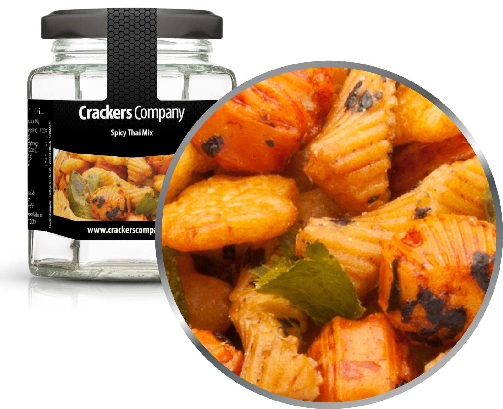 Thai Cracker, Thai Cracker, Spicy Thai Mix VPE mit 25 Stk. u. 40g Inhalt je Stk