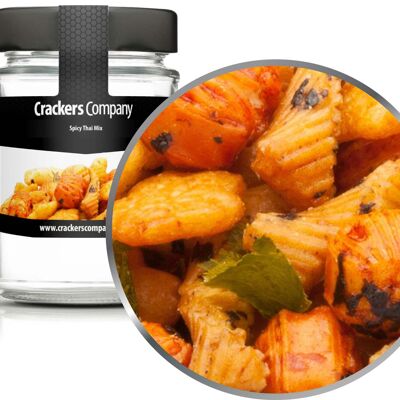 Cracker tailandesi, Cracker tailandesi, Mix tailandese piccante PU con 45 pezzi. u. Contenuto di 40 g per pezzo