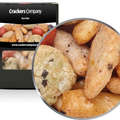 Cracker di riso per sushi, cracker di riso per sushi, Nori Mix PU con 32 pezzi. u. Contenuto di 30 g per pezzo
