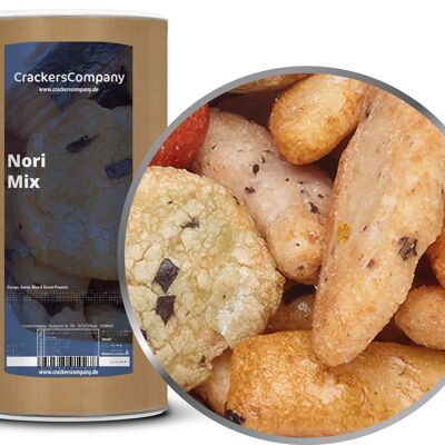 Cracker di riso per sushi, cracker di riso per sushi, Nori Mix PU con 9 pezzi. u. Contenuto di 250 g per pezzo