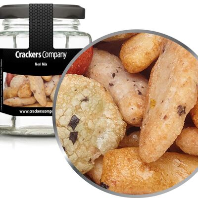 Sushi rice crackers, Sushi rice crackers, Nori Mix VPE with 25 pieces. and30g content per piece