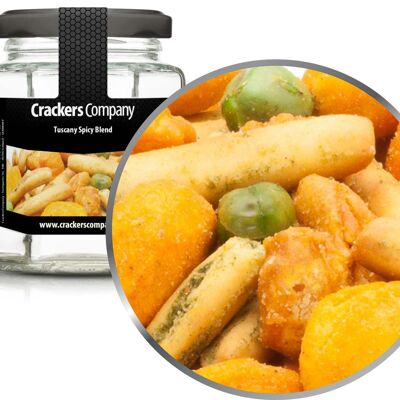Snack aux épices méditerranéennes, Tuscany Spicy Blend PU de 25 pièces. toi. Contenu de 50 g par pièce.
