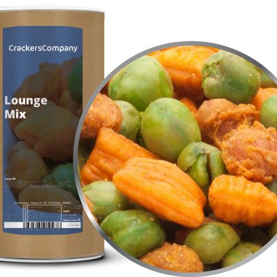 Snack de guisantes y trigo, lounge mix PU con 9 piezas. Ud. Contenido de 450 g por pieza.