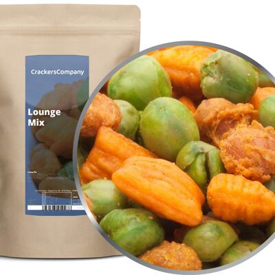 Snack de guisantes y trigo, lounge mix PU con 8 piezas. Ud. Contenido de 350 g por pieza.