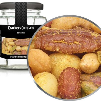 Mix di noci al curry, Safari Mix PU con 25 pezzi. u. Contenuto 80 g per pezzo.