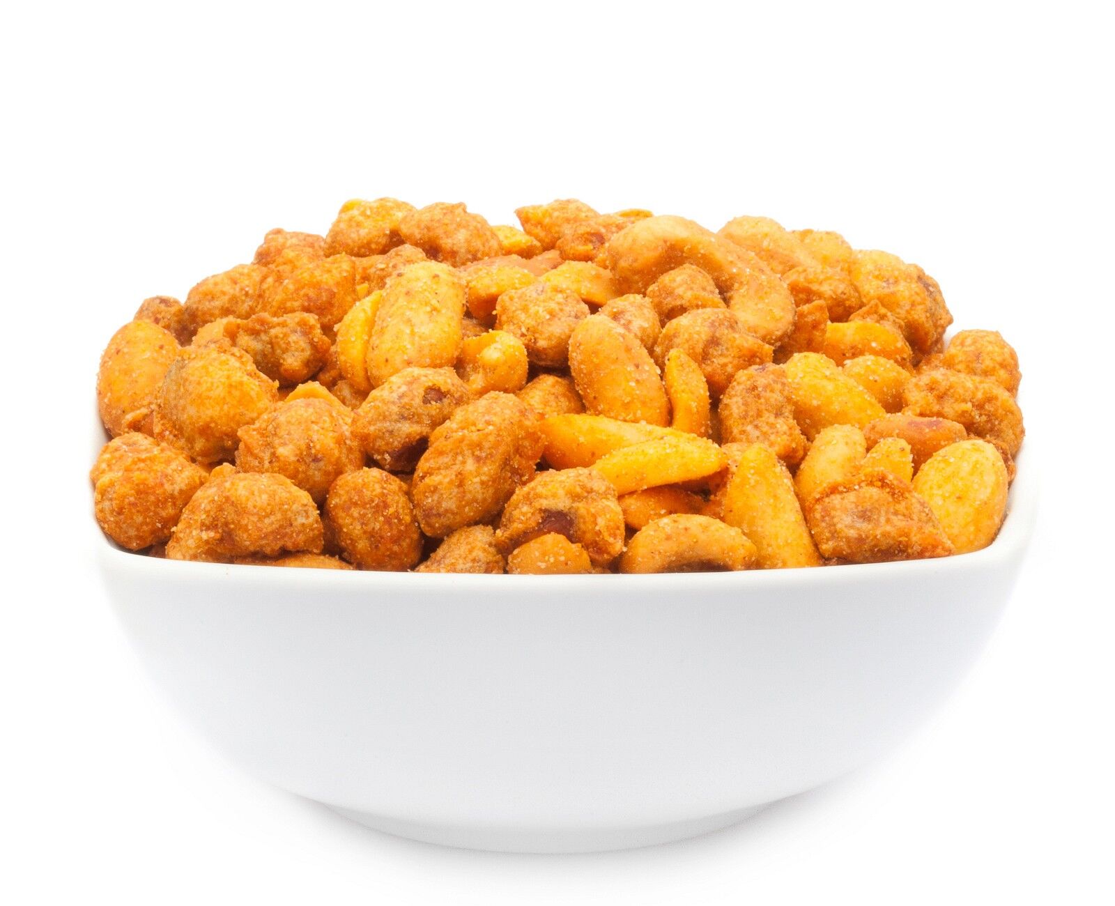 Miscela esotica di arachidi e anacardi, Bali Hotmix PU con 1 pezzo. u. Contenuto di 2500 g per pezzo.