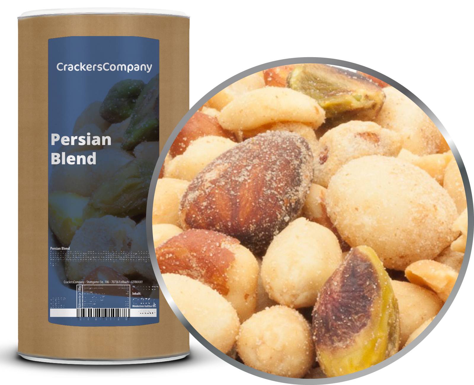 Mix di noci persiane, Persian Blend PU con 9 pezzi. u. Contenuto 700 g per pezzo.