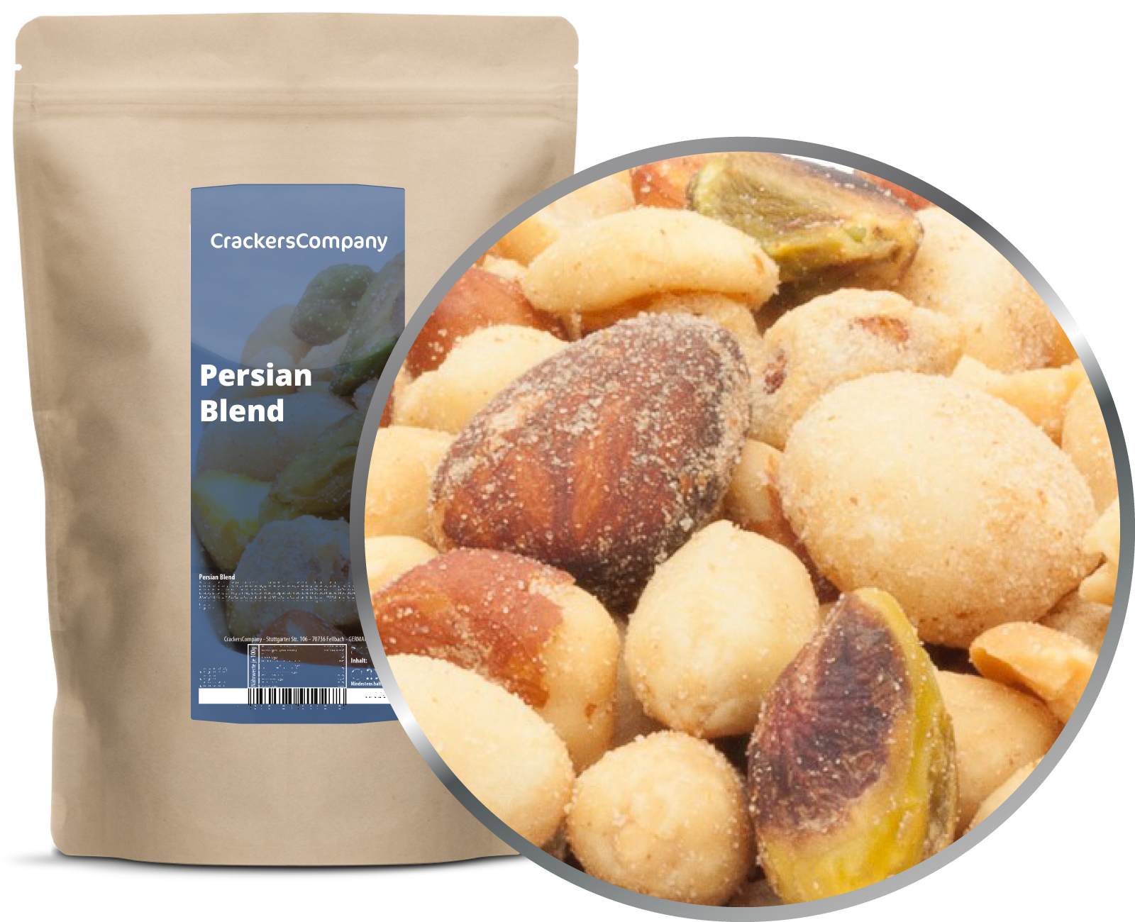 Mix di noci persiane, Persian Blend PU con 8 pezzi. u. Contenuto 550 g per pezzo.