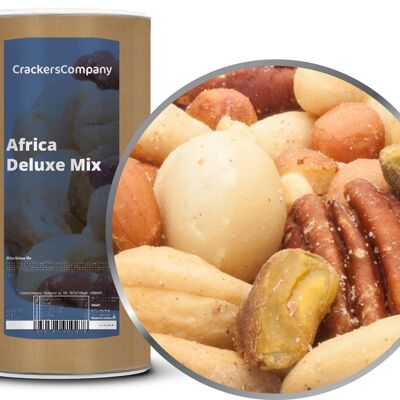 Mix di noci pregiate africane, Africa Deluxe Mix PU con 9 pezzi. u. Contenuto 700 g per pezzo.