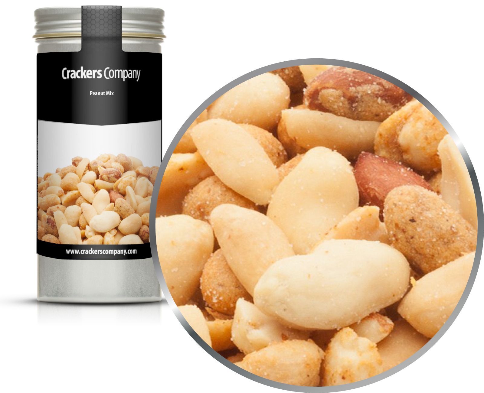 Mélange de cacahuètes, Peanut Mix PU avec 40 pièces. toi. Contenu de 90 g par pièce.