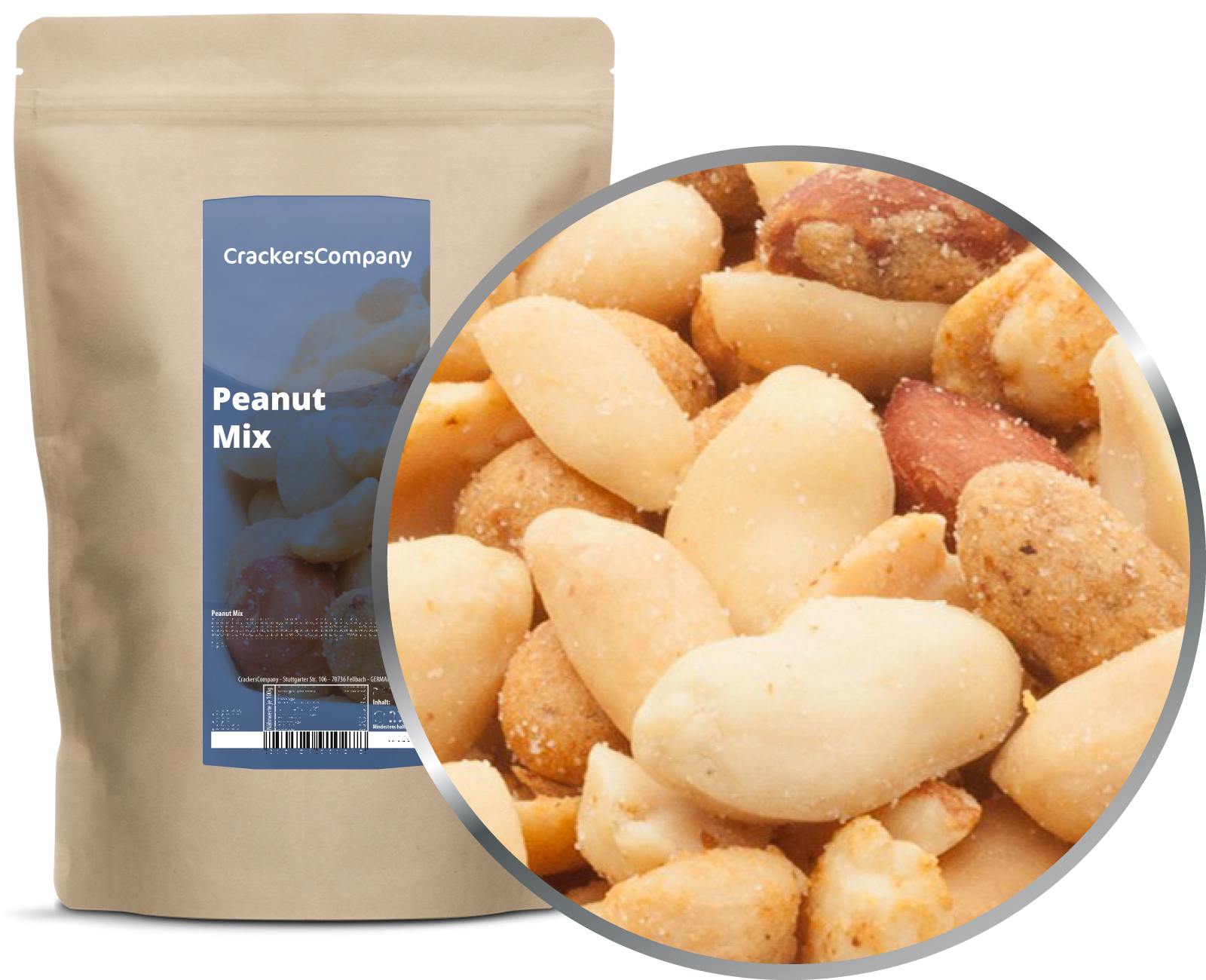 Mezcla de maní, Peanut Mix PU con 8 piezas. Ud. Contenido de 500 g por pieza.