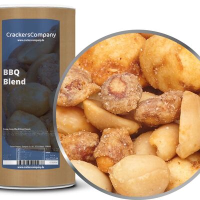 Miscela di arachidi per barbecue, miscela per barbecue in PU con 9 pezzi. u. Contenuto 650 g per pezzo.