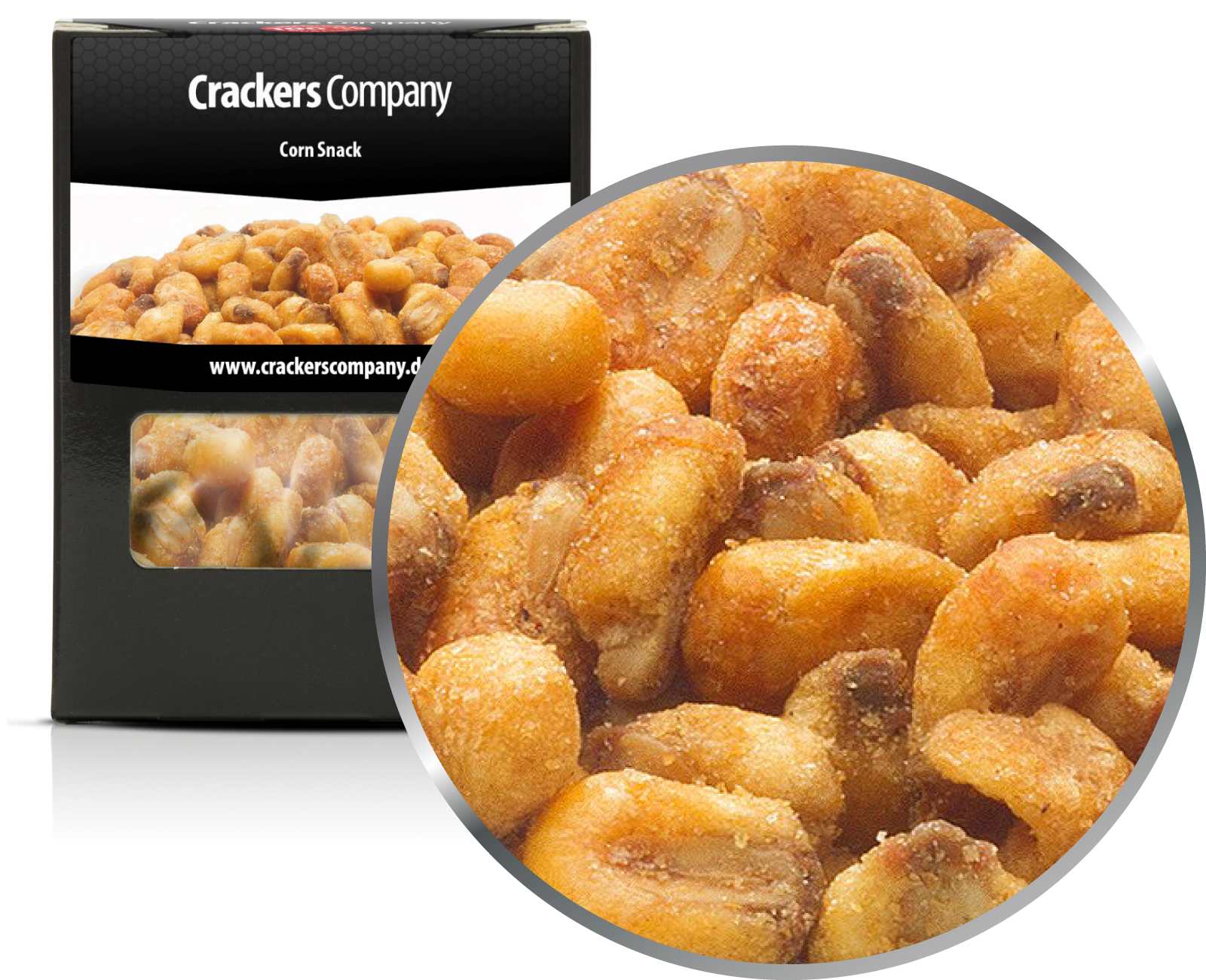 Knuspriger Mais Snack, Corn Snack VPE mit 32 Stk. u. 60g Inhalt je Stk.