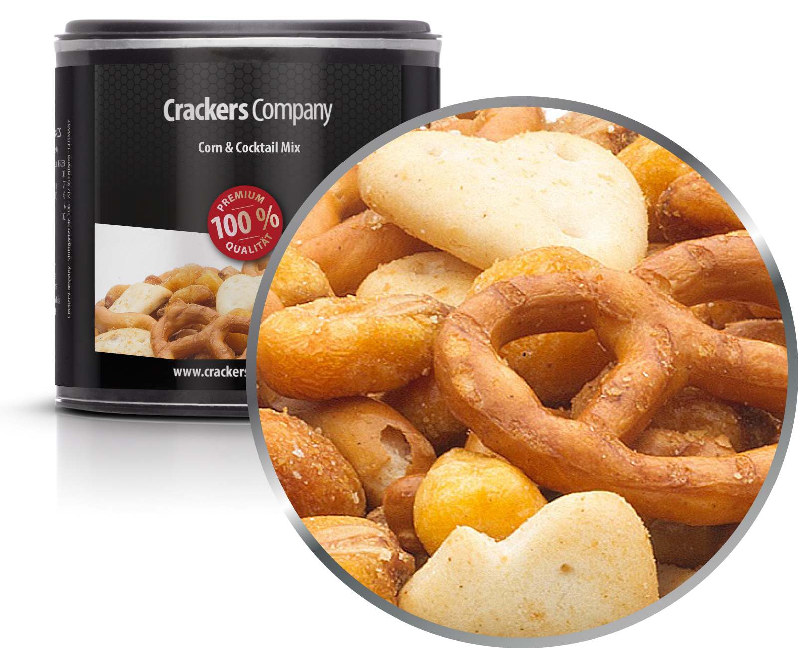 Mais-Brezel Cracker Mix, Corn & Cocktail Mix VPE mit 36 Stk. u. 40g Inhalt je Stk.