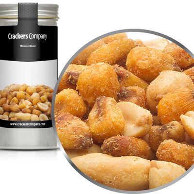 Snack cacahuètes et maïs, mélange mexicain PU de 40 pièces. toi. Contenu de 70 g par pièce.