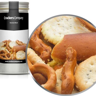 Mélange de bretzels miel-moutarde, mélange bavarois PU de 40 pièces. toi. Contenu de 40 g par pièce.