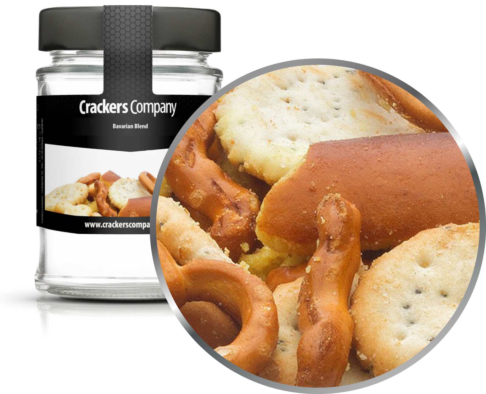 Honig-Senf Brezelmischung, Bavarian Blend VPE mit 45 Stk. u. 40g Inhalt je Stk.