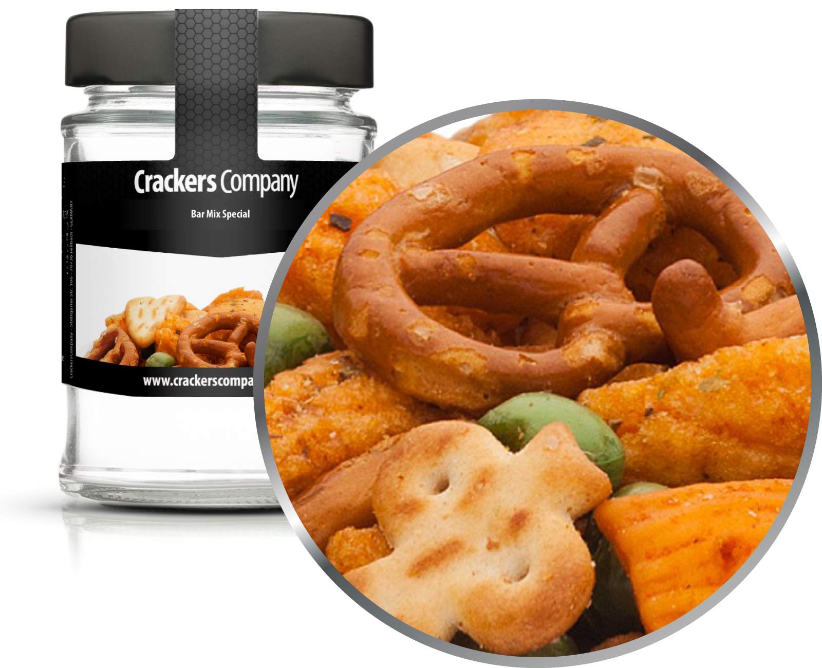 Salzgebäck-Reiscracker Mix, Bar Mix Special VPE mit 45 Stk. u. 40g Inhalt je Stk.