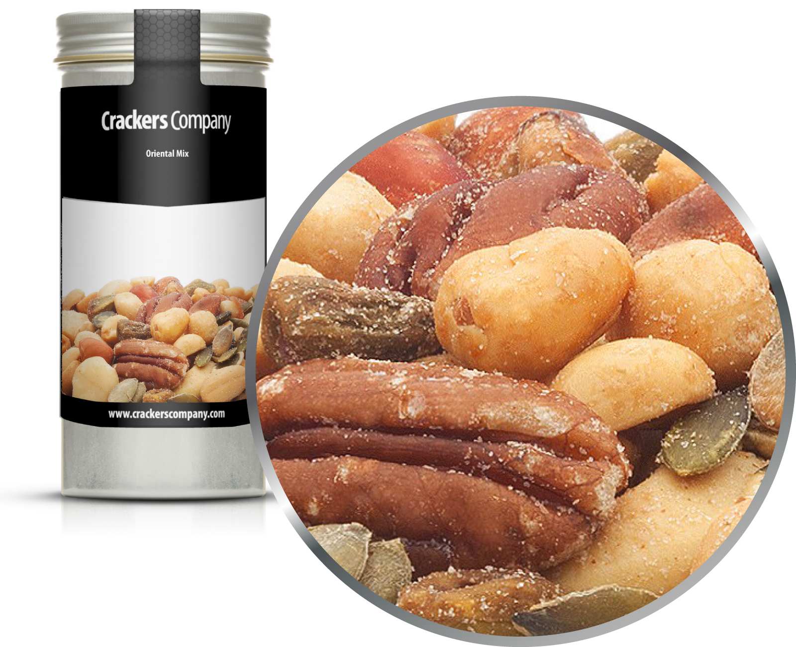 Orientalischer Nussknabbermix, Oriental Mix VPE mit 40 Stk. u. 90g Inhalt je Stk.