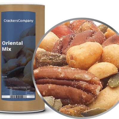 Mezcla para picar nueces orientales, Oriental Mix PU con 9 piezas. Ud. Contenido de 700 g por pieza.
