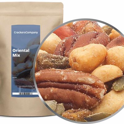 Mélange à grignoter aux noix orientales, Oriental Mix PU avec 8 pièces. toi. Contenu de 500 g par pièce.