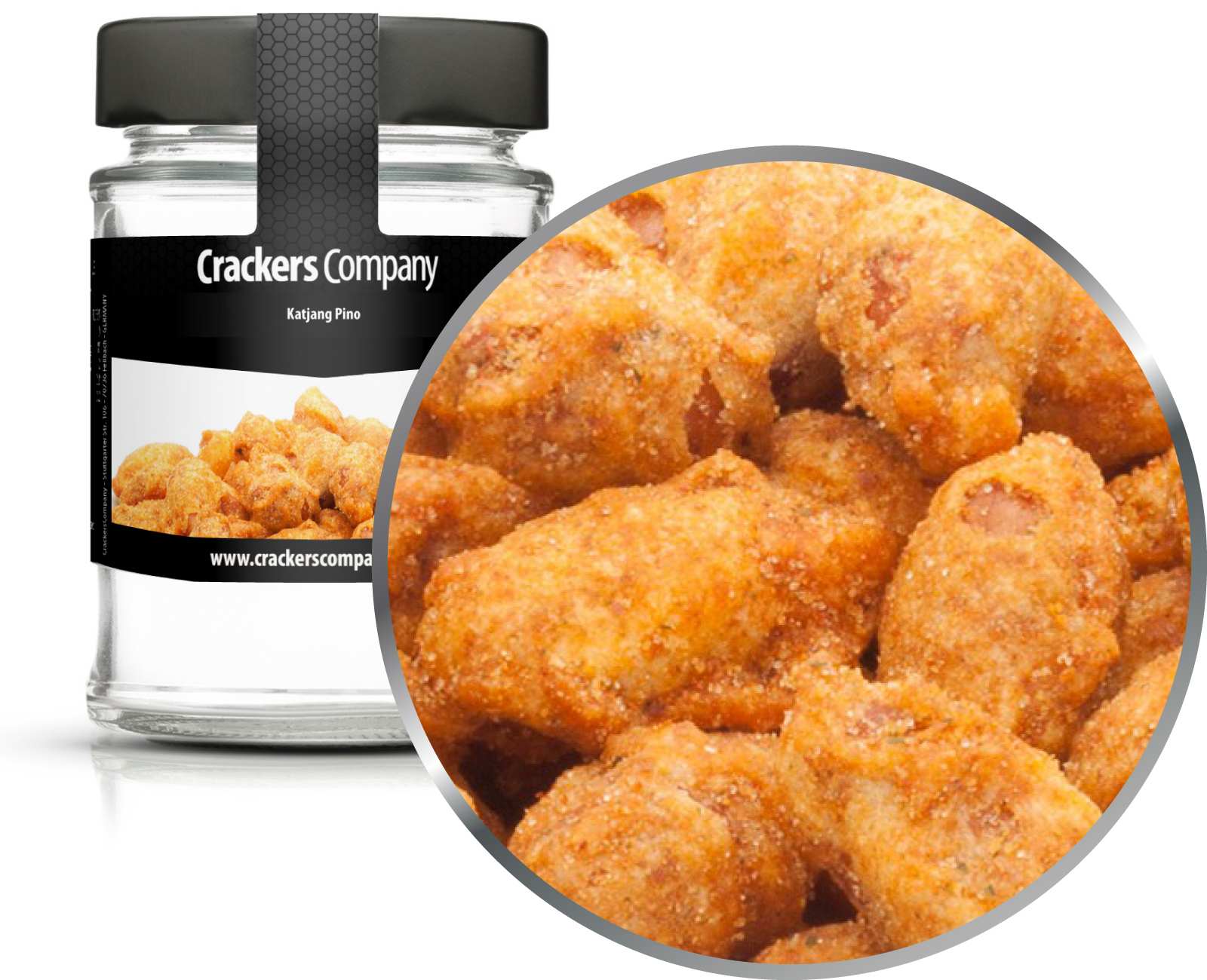 Exotisch gewürzte Erdnuss, Katjang Pino VPE mit 45 Stk. u. 70g Inhalt je Stk.