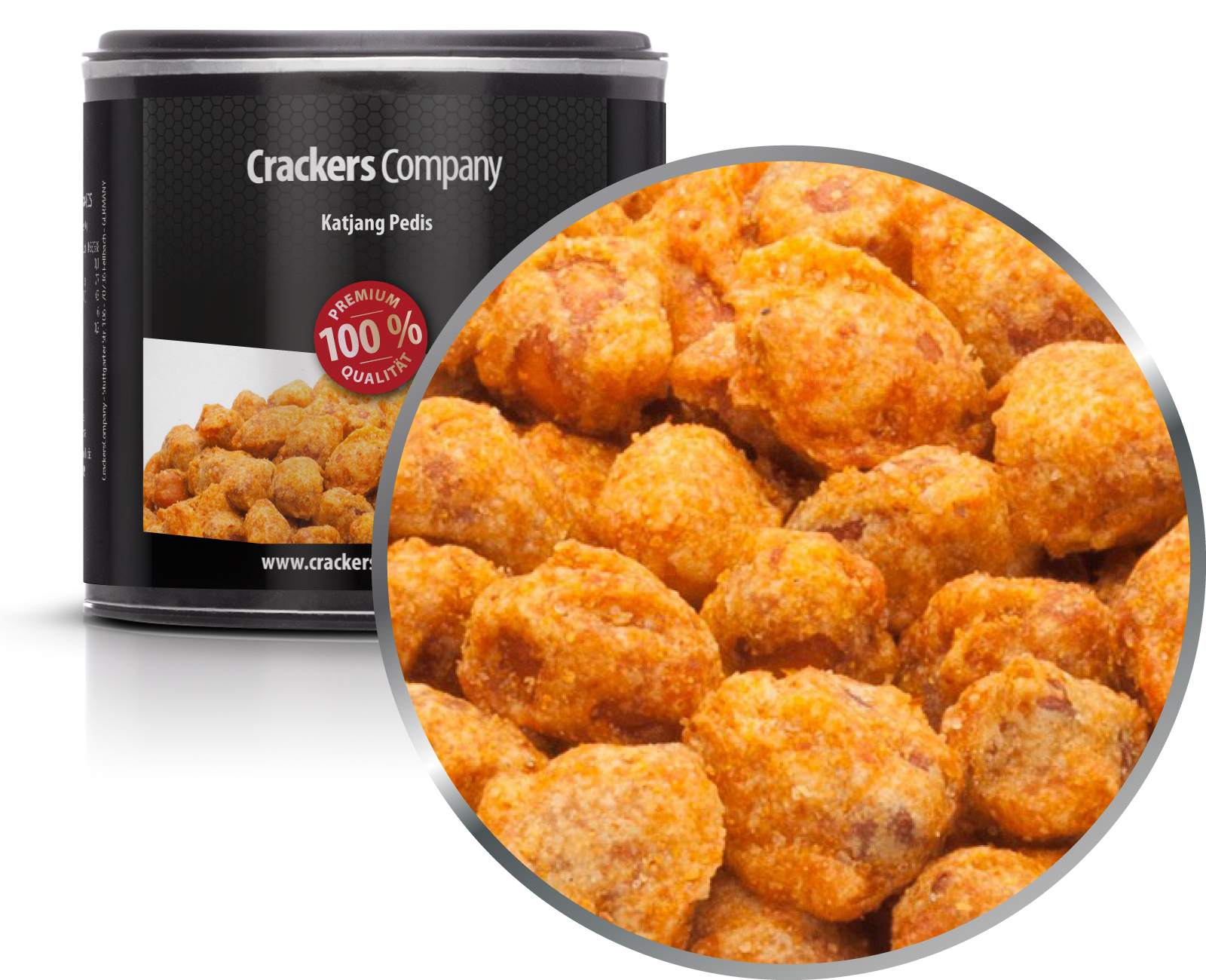 Würziger Erdnuss Snack, Katjang Pedis VPE mit 36 Stk. u. 75g Inhalt je Stk.