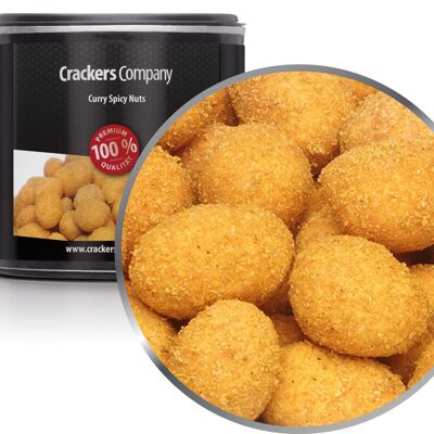 Indian Curry Peanut, Curry Spicy Nuts PU con 36 piezas. Ud. Contenido de 80 g por pieza.