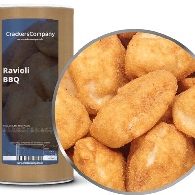 Snack alle arachidi BBQ, ravioli BBQ PU con 9 pezzi. u. Contenuto di 500 g per pezzo.