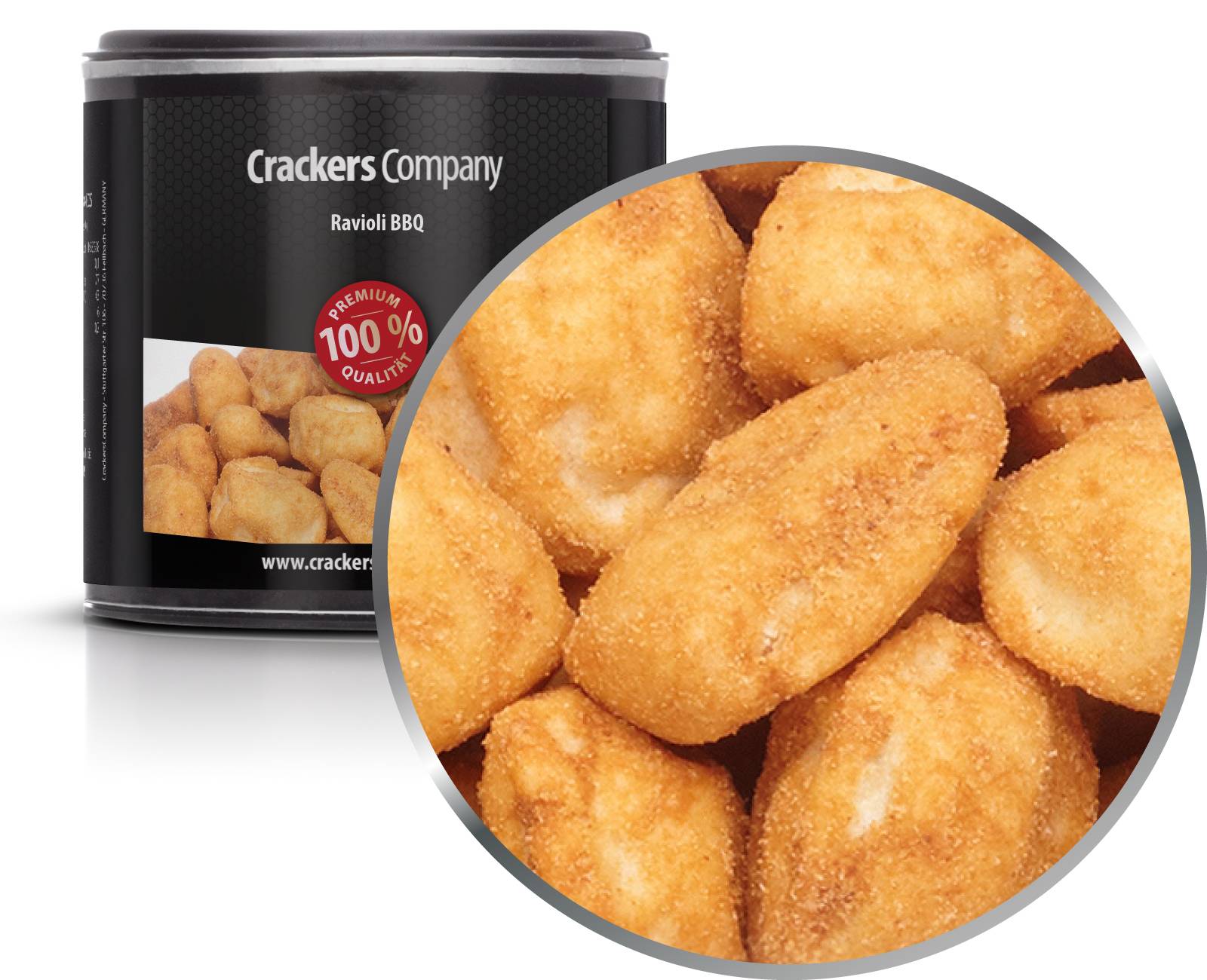 Snack alle arachidi BBQ, ravioli BBQ PU con 36 pezzi. u. Contenuto di 60 g per pezzo.