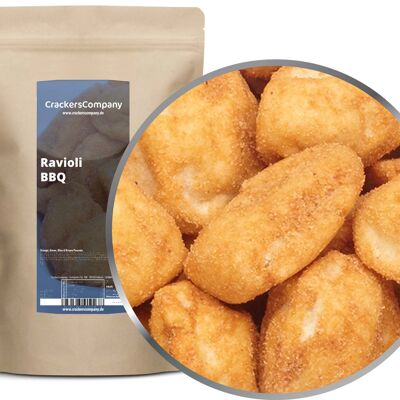 Snack alle arachidi BBQ, ravioli BBQ PU con 8 pezzi. u. Contenuto 350 g per pezzo.