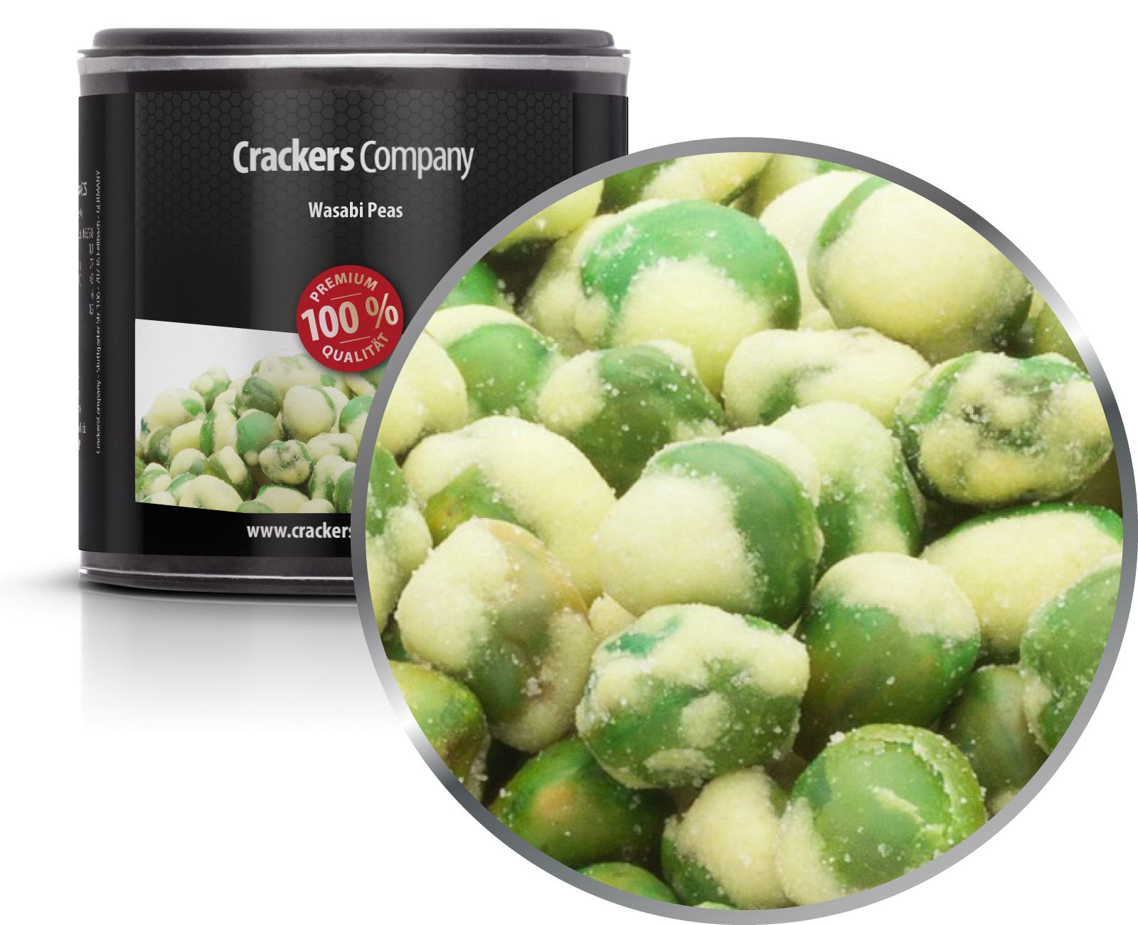 Wasabi Erbsen, Wasabi Peas VPE mit 36 Stk. u. 65g Inhalt je Stk.