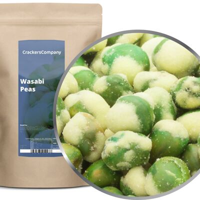 Pois Wasabi, Wasabi Peas PU avec 8 pièces. toi. Contenu de 400 g par pièce.