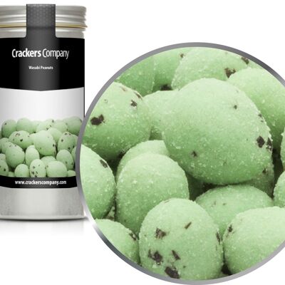 Cacahuetes Wasabi, Cacahuetes Wasabi PU con 40 piezas. Ud. Contenido de 60 g por pieza.