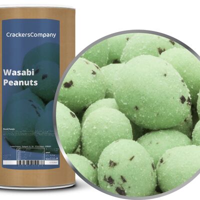 Cacahuètes Wasabi, Wasabi Peanuts PU avec 9 pièces. toi. Contenu de 550 g par pièce.